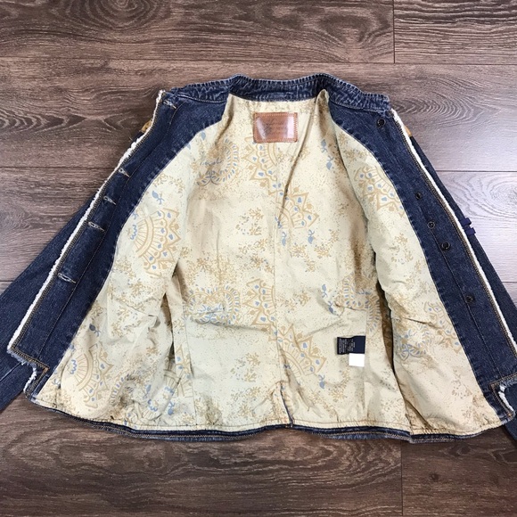 Marithé Francois Girbaud Jeans Women’s Button Down Denim Pacifist Jacket Size XL - Picture 8 of 8